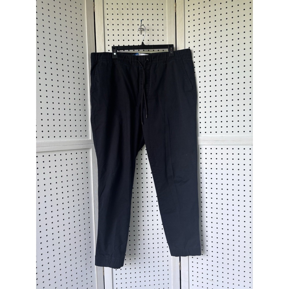 Old Navy Pants Men's XL Black Modern Jogger Built-In Flex Stretch Casual Chino